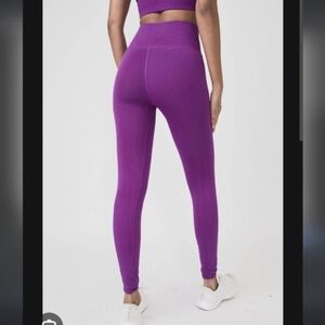 NWOT Free People Movement x Hatch Good Karma Leggings in Purple Sz M/L